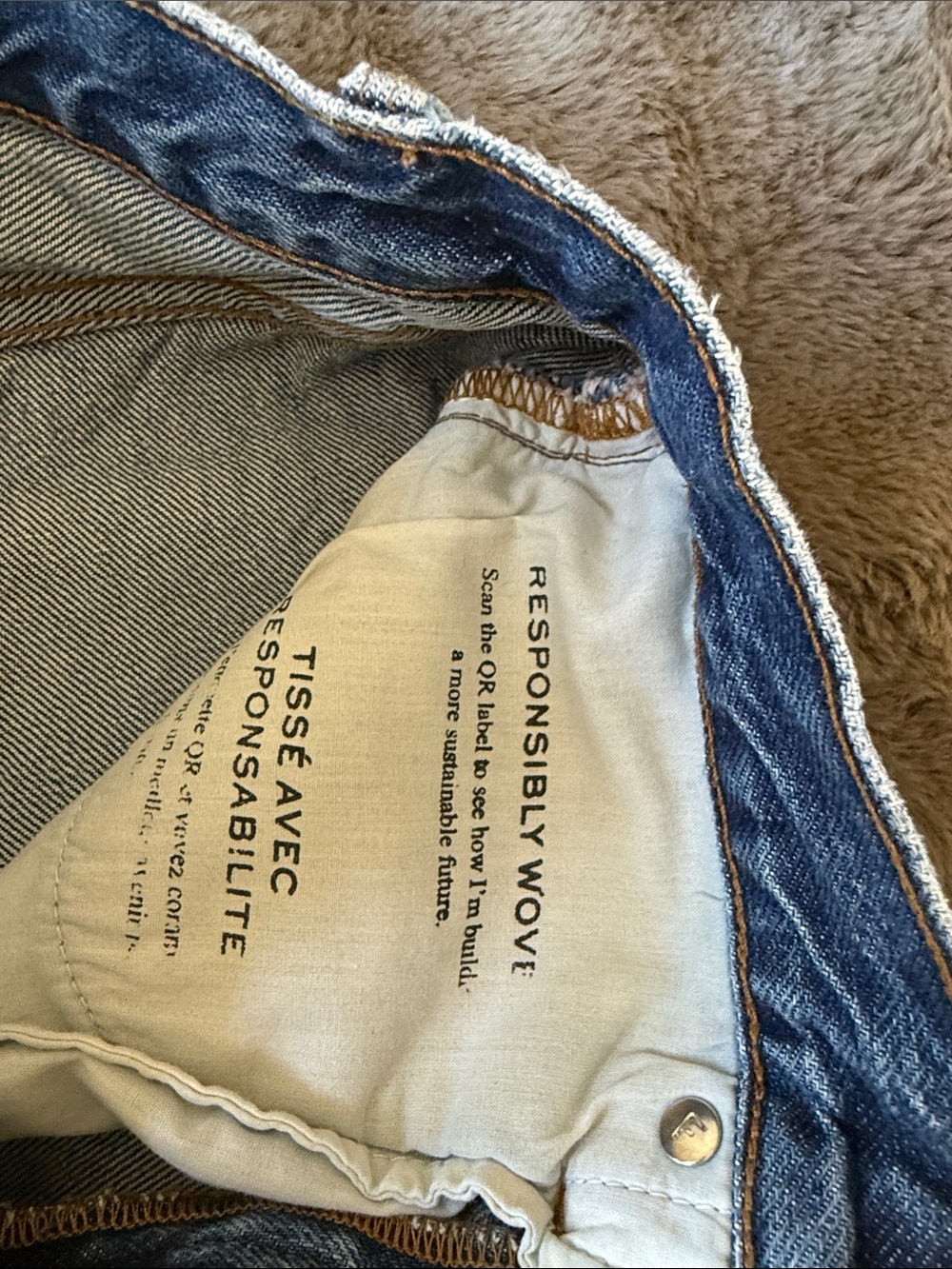 Frame Denim Shorts- High Rise - Picture 4 of 6